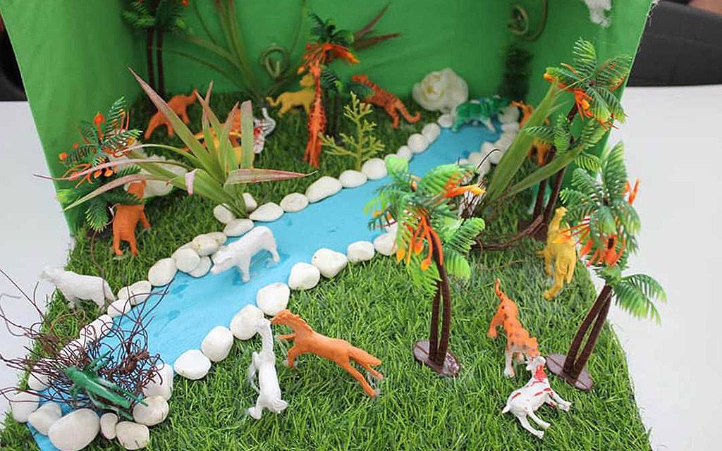 مشروع فني لاحد الطلبة