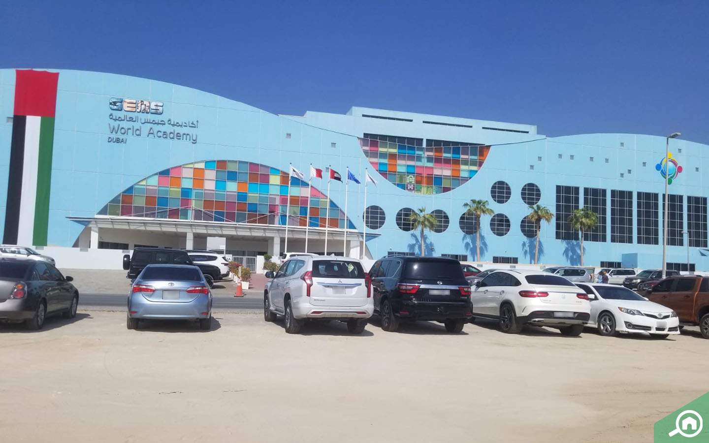 A view of GEMS World Academy Dubai