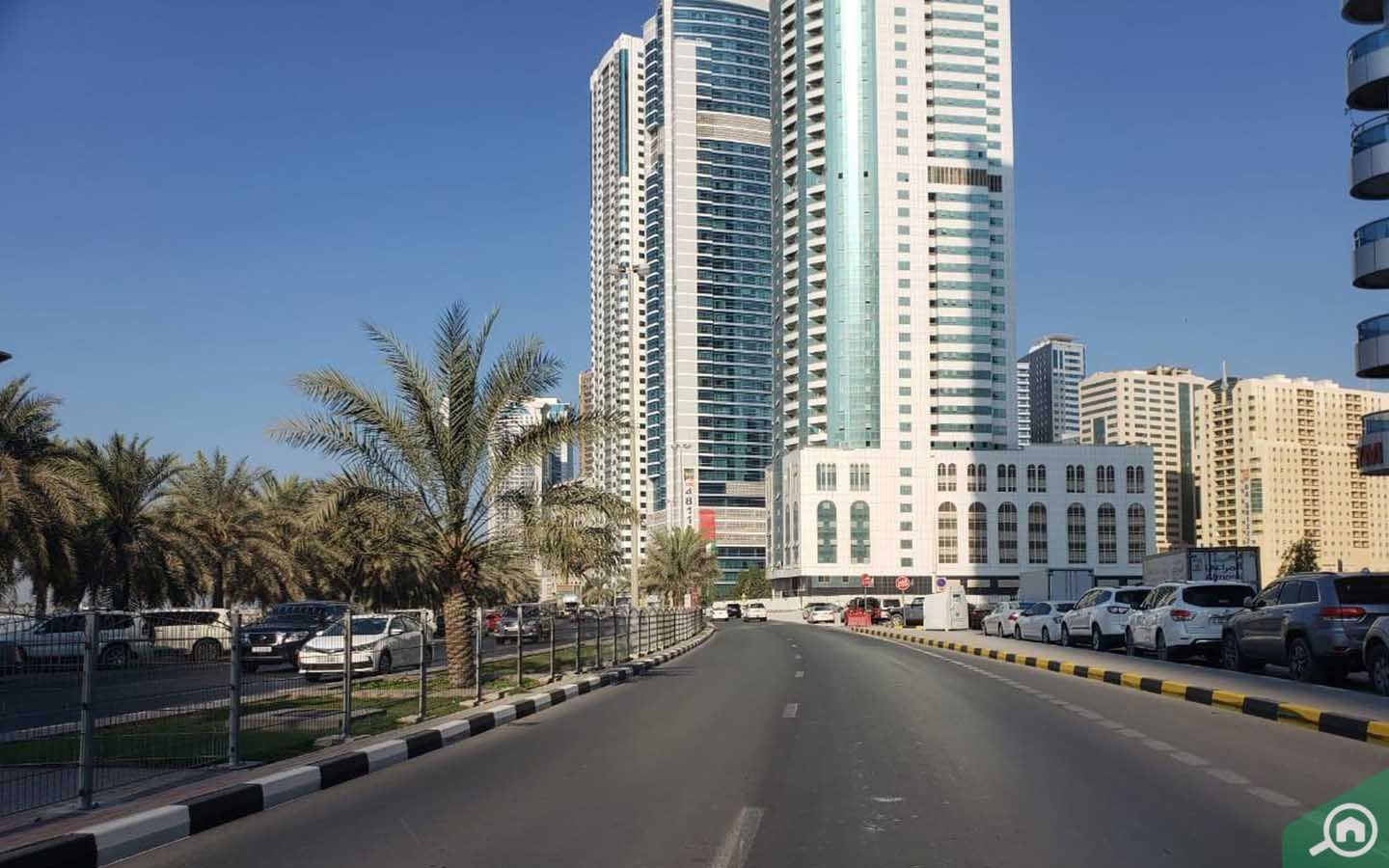 شارع الكورنيش في الشارقة