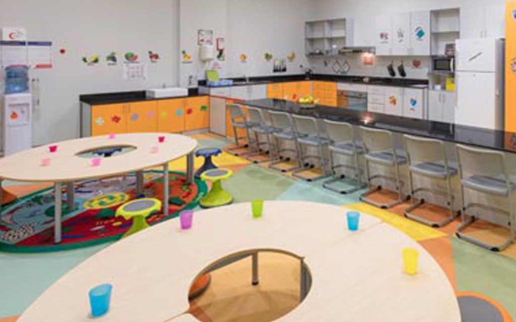 حرم المدرسة الامريكية للابداع العلمي اللية