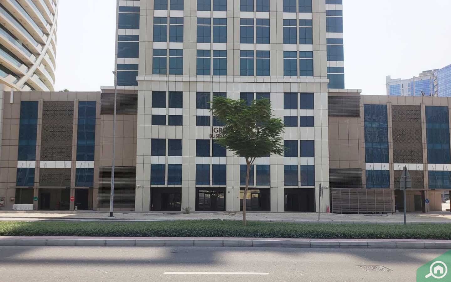 مدخل برج جروفينور