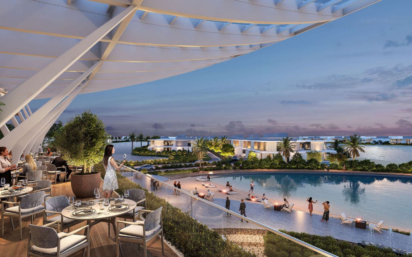 لمحة عن المجمع السكني