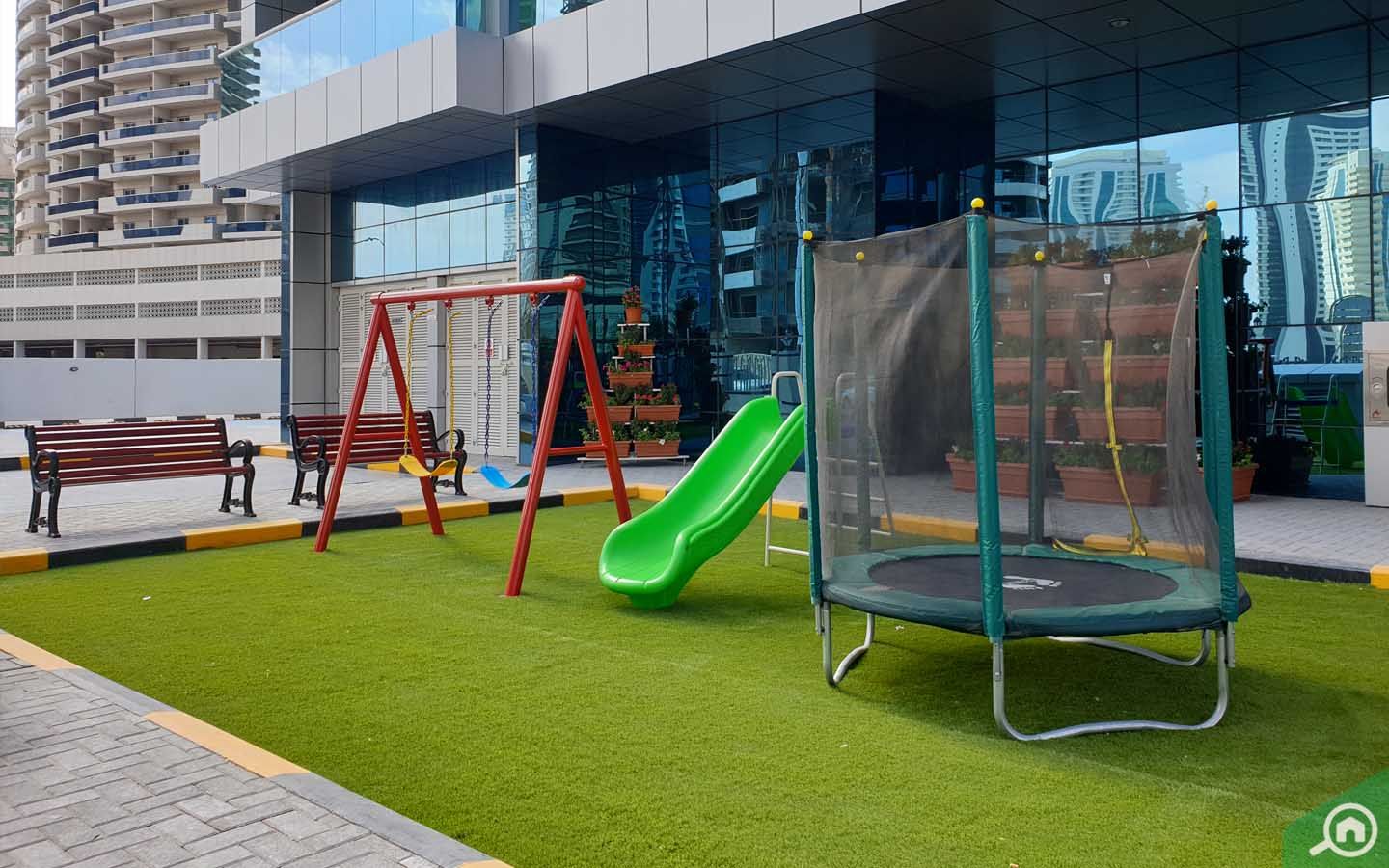 منطقة لعب للأطفال