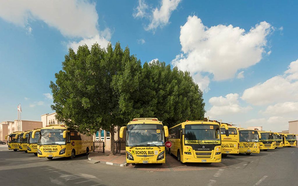 مواصلات مدرسة الابداع العلمي الشارقة