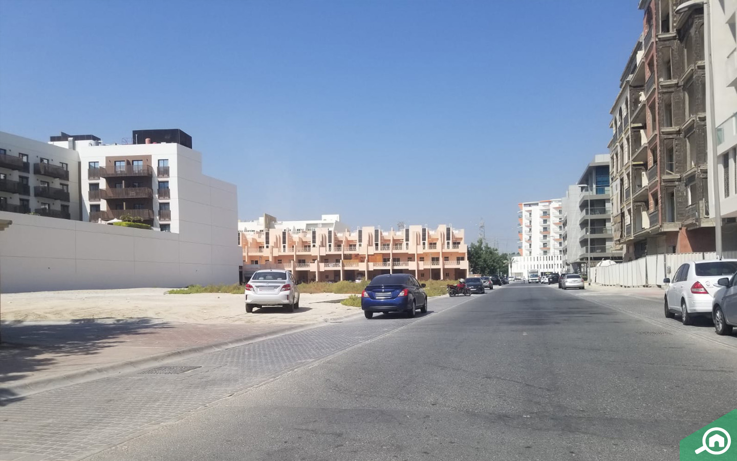 Parking spaces in Iris Park