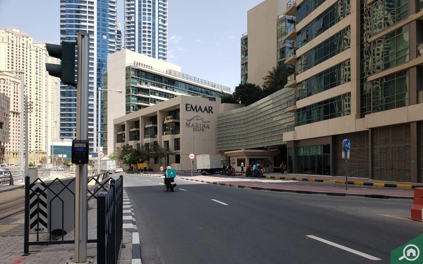 Marina Quays West street view 