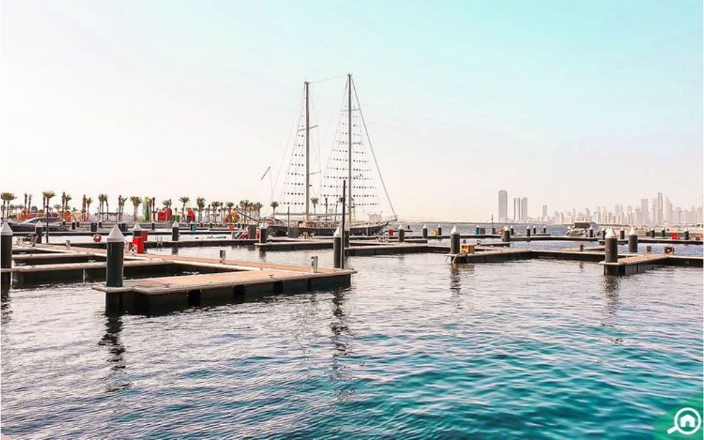 مرسى قوارب يخوت دبي