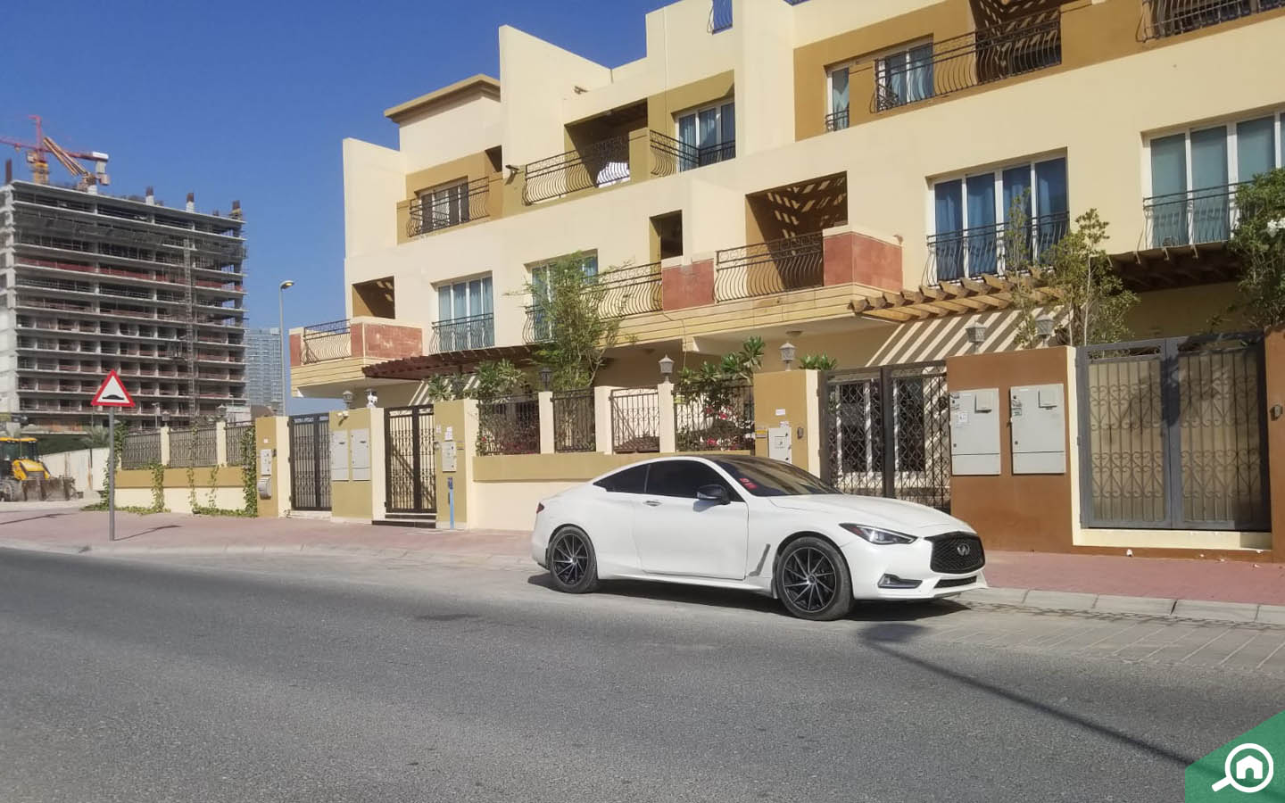 Parking spaces in Sunset Gardens